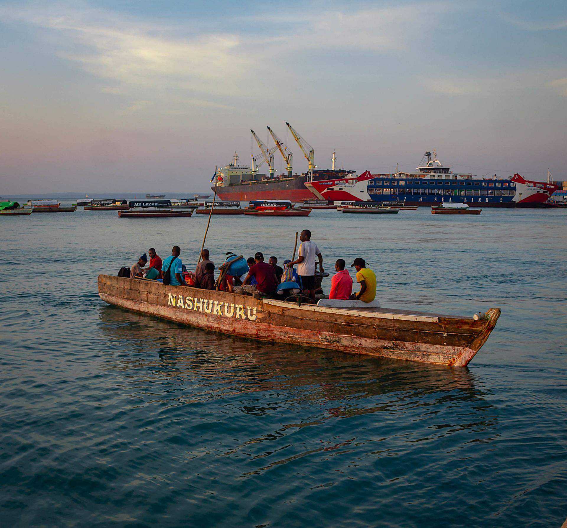 Historic Stone Town waterfront, Zanzibar